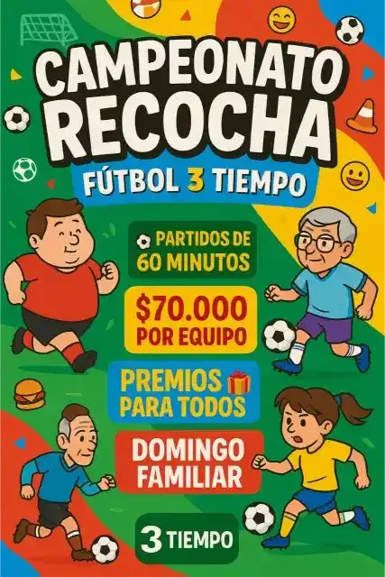 CAMPEONATO RECOCHA  3 TIEMPO